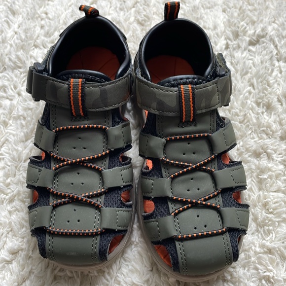 Eddie Bauer Edmund T Camo Sandals Size 10 Toddler - Picture 5 of 7